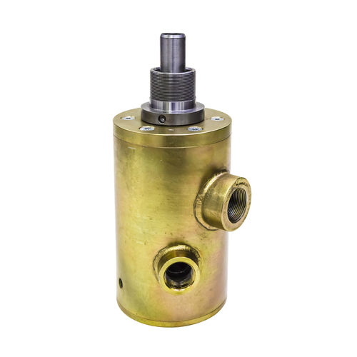 Oil rotary union - TP 6000 - Pacquet Industrie - hydraulic / dual-flow / custom