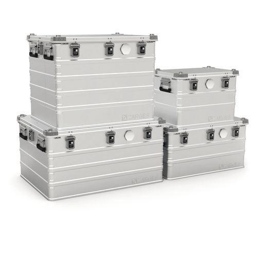 Transport case - K 470  - ZARGES - aluminum / waterproof / with foam