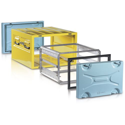 Transport case - Mitraset Classic - ZARGES - protective / metal / for tools