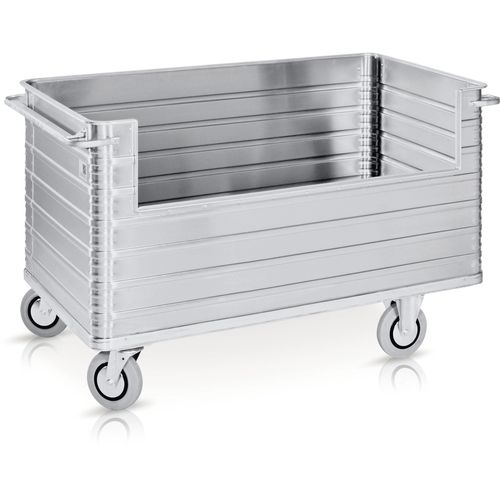 Transport trolley - W 172 - ZARGES - aluminum / profile / with swivel casters