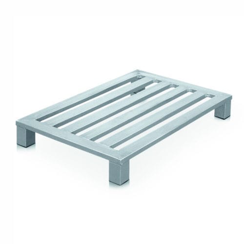 Aluminium pallet - 451 series - ZARGES - heavy-duty / hygienic / corrosion-resistant