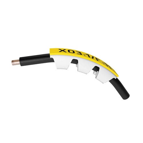 Thermal transfer label - PCT series - Partex Marking Systems - ABS / silicone-free / for wires