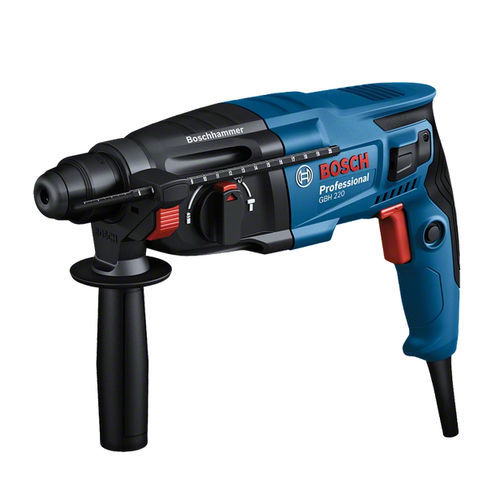 Electric rotary hammer - GBH 2-21 Professional - Bosch Production Tools - for construction site