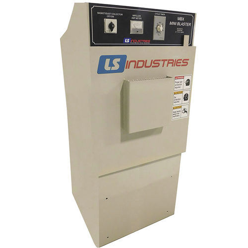 Belt shot blasting machine - MBX - LS Industries - for metal / automatic / compact