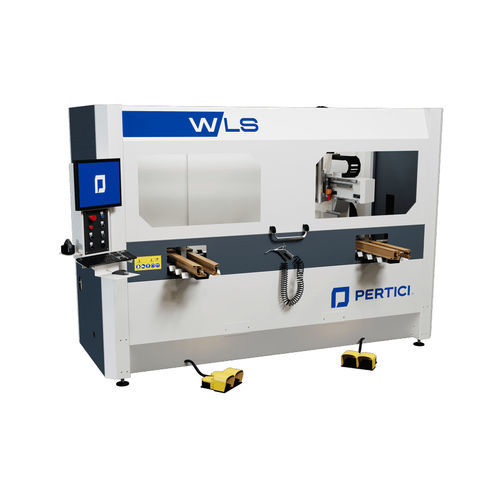 PVC end milling machine - WLS - Pertici S.p.A. - for profiles / automatic / for PVC profiles
