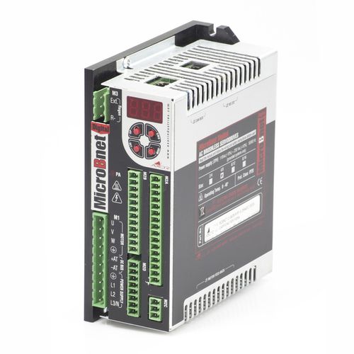 Brushless AC motor servo-drive - MicroB NET (MCBNET) - AXOR INDUSTRIES - three-phase / digital / analog