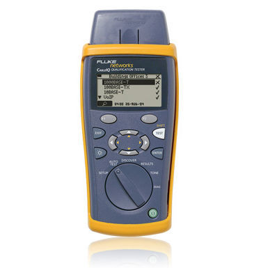 Qualification tester - CableIQ™ - Fluke Networks - cabling / industrial / multifunction
