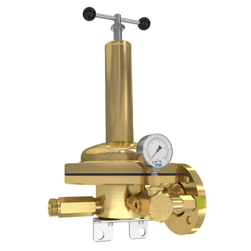 Acetylene pressure regulator - ADR 150F  - WITT-Gasetechnik - spring / single-stage / brass