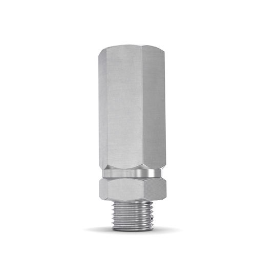 Piston check valve - 654-ES - WITT-Gasetechnik - gas / for oxygen / threaded
