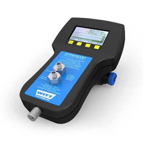 Hand-held dew-point meter - HYDROBABY - WITT-Gasetechnik - compact / precision / high-accuracy