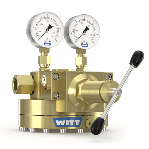 Gas pressure regulator - 737LE/S - WITT-Gasetechnik - dome-loaded / single-stage / brass