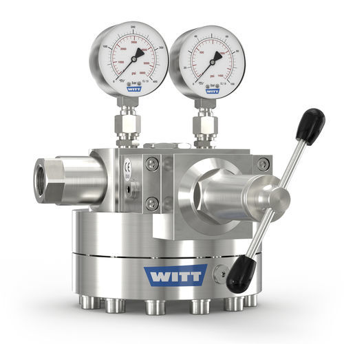 Gas pressure regulator - 737LE-HD/S-ES - WITT-Gasetechnik - dome-loaded / single-stage / analog