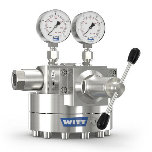 CO2 pressure regulator - 737LE-HD/S-ES - WITT-Gasetechnik - dome-loaded / single-stage / analog