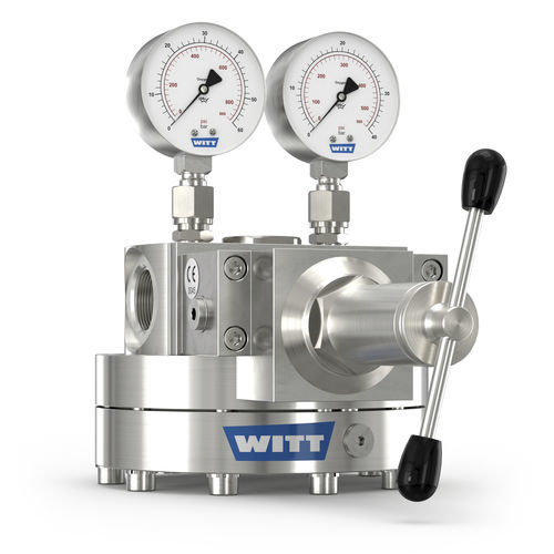 Gas pressure regulator - 747LE/S-ES - WITT-Gasetechnik - dome-loaded / single-stage / analog