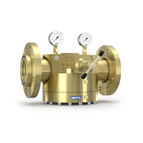 Gas pressure regulator - 767LE/S - WITT-Gasetechnik - dome-loaded / single-stage / brass