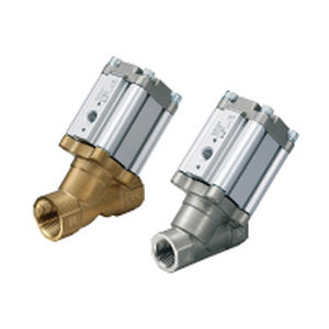 Plug valve - VXB  - SMC PNEUMATIC - pneumatically-operated / for control / for water