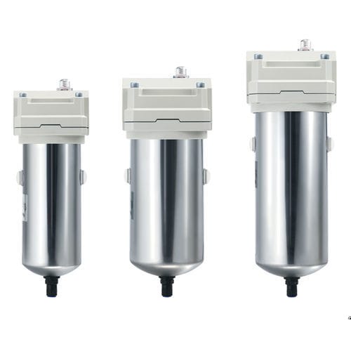 Air filter - AFF series - SMC PNEUMATIC - cartridge / pressure / industrial