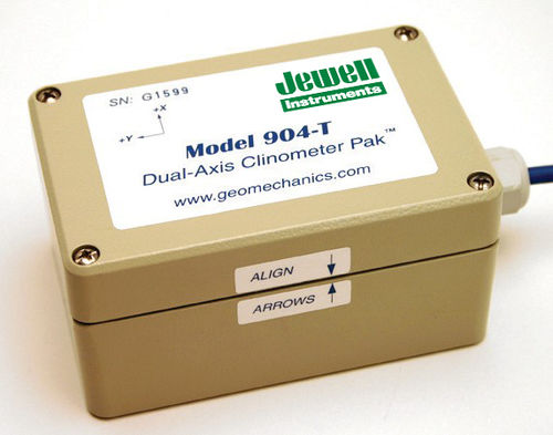 2-axis inclinometer - 904-T - Jewell Instruments - analog / rugged / waterproof