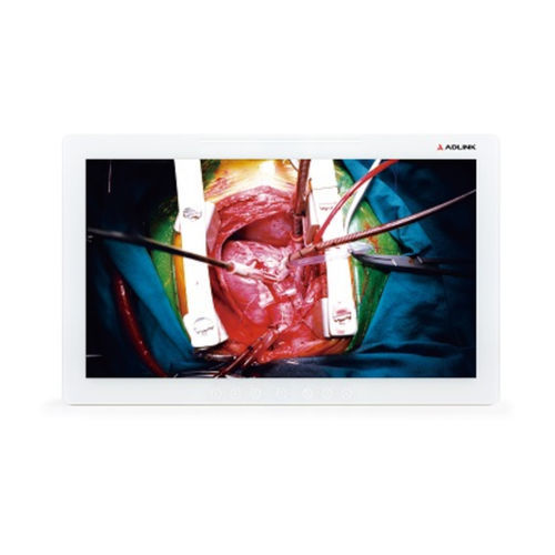 Projected capacitive touchscreen monitor - ASM32U - ADLINK TECHNOLOGY - multitouch screen / medical / 31.5"
