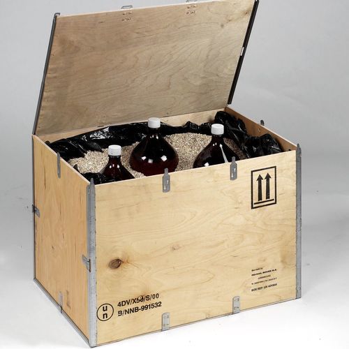 Transport crate - EXBOX DG Series - NO-NAIL BOXES - plywood / storage / for industrial use