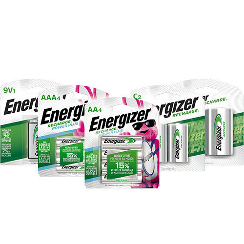 Ni-MH battery - Recharge® - Energizer Holdings Inc. - AA type / AAA type / 9 V