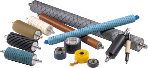 不系鞋带的输送机滚筒