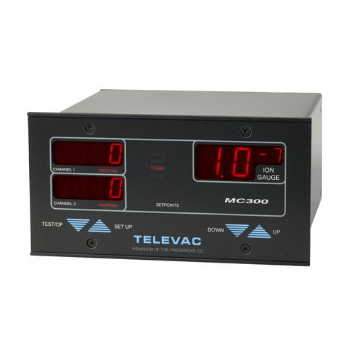 Digital vacuum gauge controller - Televac® MC300 - The Fredericks Company - cold cathode / convection / thermocouple