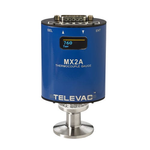 Pirani vacuum gauge - Televac® MX2A  - The Fredericks Company - thermocouple / convection / active