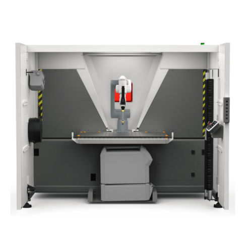 Robotic welding cell - OmniVance&trade; - ABB Robotics - arc welding / feed / high-flexibility