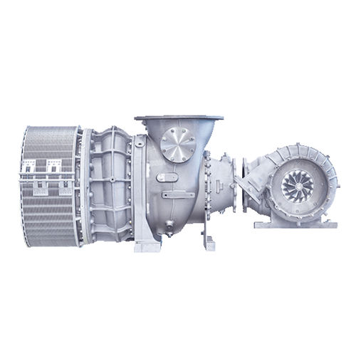 Compact turbocharger - Power2 - Accelleron - four-stroke engine / for diesel engines / power generation