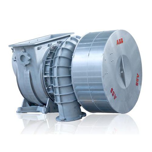 Twostroke engine turbocharger TPLB ABB Turbocharging radial