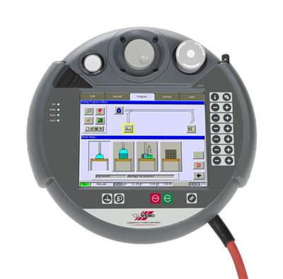 Control terminal with keyboard - W-HP7  - Wemo Automation - handheld / VIA / color LCD