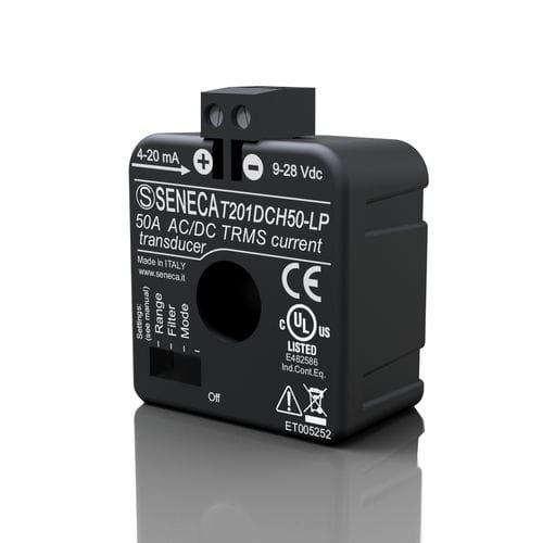 Magneto-resistive current transducer - T201DCH50-LP  - SENECA | AUTOMATION INTERFACES - DIN rail / AC / DC