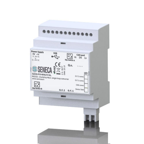 Communications converter - S232-FO series - SENECA | AUTOMATION INTERFACES - RS232 / optical fiber
