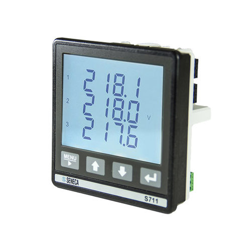 Panel-mount power meter - S711B - SENECA | AUTOMATION INTERFACES - three-phase