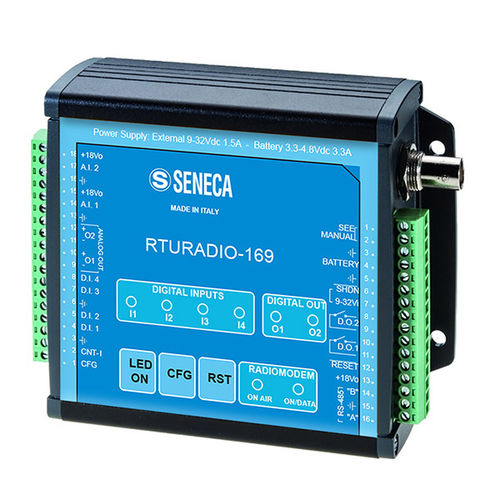 Data Terminal Unit modem - RTURADIO-169 series - SENECA | AUTOMATION INTERFACES - point-to-point / repeater / RS232