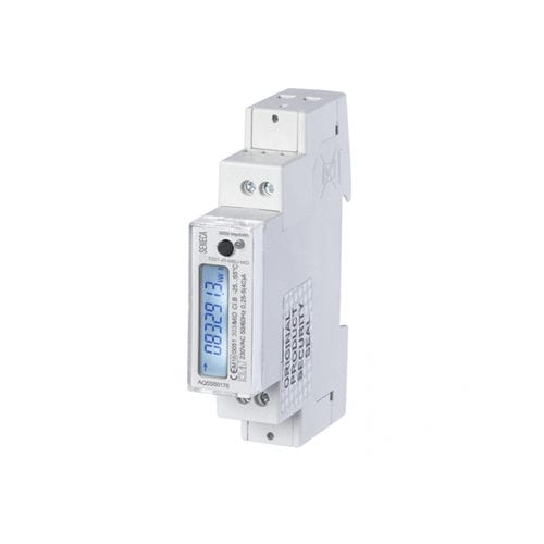 Single-phase electric energy meter - S501-40 series - SENECA | AUTOMATION INTERFACES - DIN rail / with LCD display / Modbus
