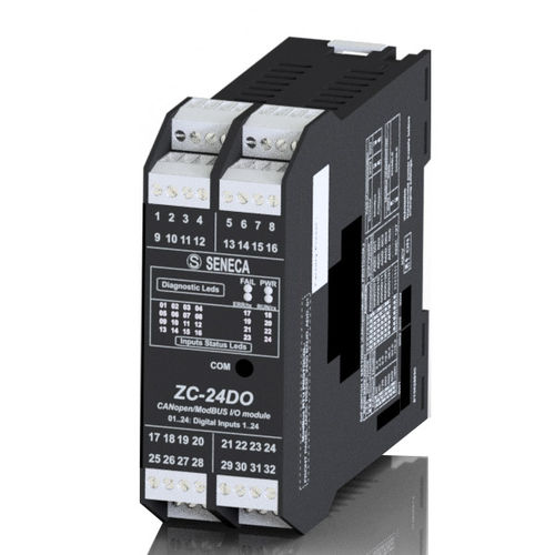 Digital output module - ZC-24DO - SENECA | AUTOMATION INTERFACES - Modbus RTU / RS485 / CANopen