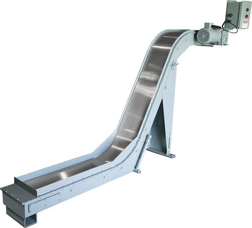 Magnetic belt conveyor - M - Hennig - horizontal / transport / chip