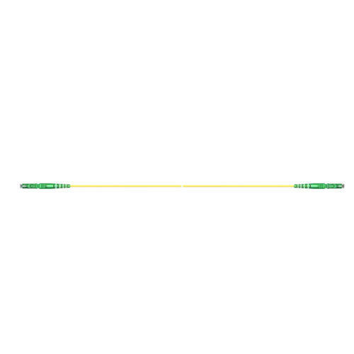 Fiber optics patch cord - E-2000® - HUBER+SUHNER - duplex