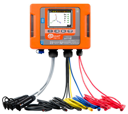 Machine monitoring analyzer - PQM-710 - Sonel SA - process / for electrical networks / for power plants