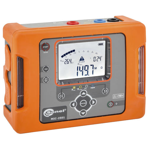 Insulation tester - MIC-2501 - Sonel SA - insulation resistance / electric / dielectric