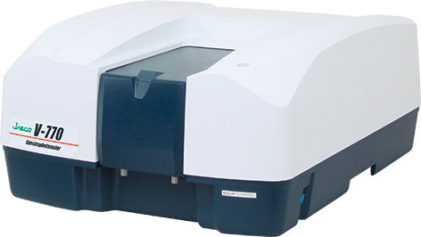 UV-Vis-NIR spectrophotometer - V-770 UV-Vis/NIR - JASCO Europe - double ...