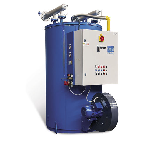 Thermal fluid boiler - TPC-B series - Babcock Wanson - gas / fire tube / vertical