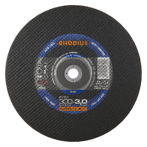 Metal cutting disc - ST21 - RHODIUS - steel / for stationnary machines