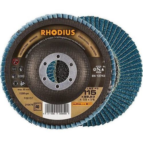 Finishing flap disc - 0008991145 - RHODIUS