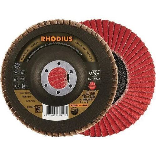 Stainless steel flap disc - JUMBO SPEED - RHODIUS - finishing