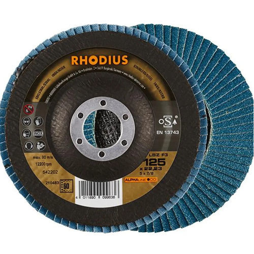 Finishing flap disc - 0008991133 - RHODIUS