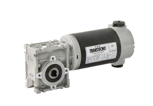 DC gear-motor - 0.1 - 0.8 kW, 1 - 130 Nm | ECM series - Transtecno - permanent magnet / worm / right angle