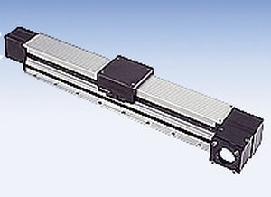 Ball bearing guideway - 120 series - LinTech - steel / with belt transmission